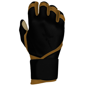 Gants de frappeur de baseball en cuir premium, écologiques, avec poignet flexible, tissu respirant, paume rembourrée, personnalisables avec étiquette privée - Product Image 3