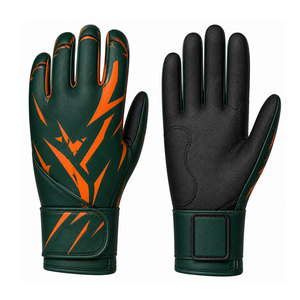 Gants de frappe de baseball professionnels pour hommes, design léger et flexible avec paume antidérapante pour l'entraînement au baseball pour adultes - Product Image 1