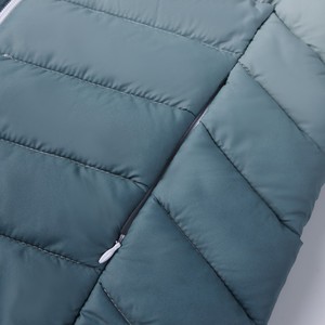 Parkas coupe-vent à col montant pour femmes, polyvalents, coupe ajustée, isolants thermiquement, chauds, en polyester doux, pour l'automne et l'hiver, pour les trajets quotidiens et les occasions décontractées - Product Image 5