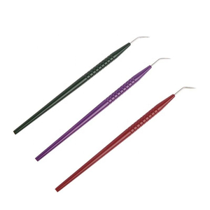 Peigne séparateur de cils pliable haut de gamme en acier inoxydable, végétalien, durable, pour rehausse rapide des cils et sourcils, modèle - Product Image 3