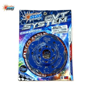 Kit d'amélioration neuf SUN Racing Taiwan pour scooter MIO M3/SOUL I125, embrayage en acier 1200 tr/min CVT à engagement fluide avec plaquettes - Product Image 1