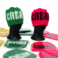Gorro de Punto de Alta Calidad Estilo Gótico, Gorro de Invierno Unisex, Gorra de Calavera Estilo Hip Hop, Gorros Personalizados con Logotipo al por Mayor