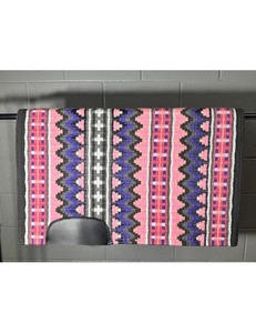 Couverture de selle western professionnelle en laine de qualité supérieure, faite à la main pour l'équitation en ranch et l'équitation quotidienne - Product Image 1