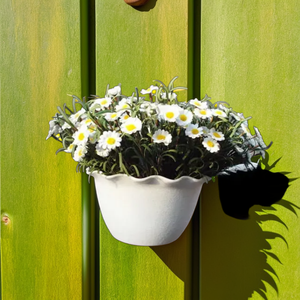 Elegante maceta colgante redonda para interiores y exteriores para uso en el suelo de diseño del hogar y el jardín - Product Image 3