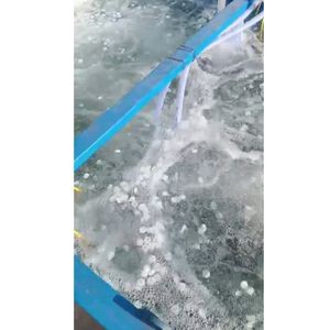 Station d'épuration compacte 50 KLD, système MBBR, équipement de traitement des eaux usées domestiques avec pompe et réservoirs de filtration - Product Image 4