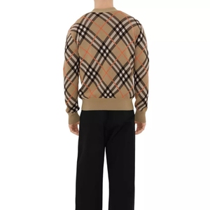 2026 new Winter Retro Loose High Collar Knitted <b>Cardigan</b> Men's / boy's Casual Custom <b>Cardigan</b> Men - Product Image 2