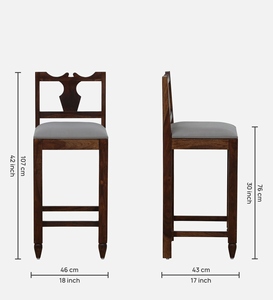 PU Leather Contemporary <b>Adjustable</b> Bar <b>Stool</b> Metal Base Scratch Resistant Teak Finish Counter <b>Height</b> Kitchen Bar Furniture for - Product Image 3