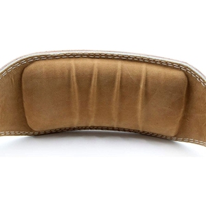 Cinturón de Fitness Antideslizante para Levantamiento de Pesas, Cinturón de Gimnasio Transpirable de Cuero Vacuno con Hebilla Ajustable para Ejercicios de Gimnasio y Entrenamiento Corporal - Product Image 6