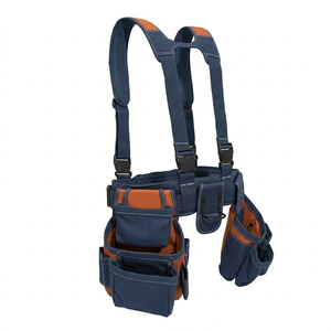 Ceinture à outils robuste avec plusieurs poches et sangles réglables pour la construction et la menuiserie 2026 - Product Image 3