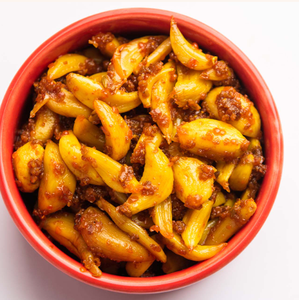 Acar de Ajo Picante en Aceite, Delicioso y Muy Demandado, 25 kg, Achaar Tradicional Indio con Ingredientes Frescos Diarios - Product Image 5