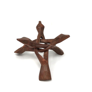 Soporte de Madera Natural de 4 Pulgadas para Incienso y Difusor de Aromaterapia, Soporte de Madera para Trípode de 6 Pulgadas - Product Image 2