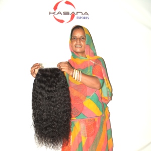 Perruques en cheveux humains Remy indiens, noires naturelles, avec dentelle frontale, cheveux raides, pleine densité, double trame, toutes couleurs, prêtes à porter, personnalisables - Product Image 4