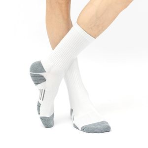 Chaussettes Blanches Décontractées en Coton Fin pour Hommes, Personnalisables avec Logo, Tricotées, Vente en Gros, Qualité Supérieure - Product Image 4