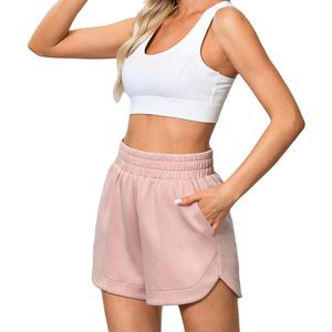 Short de sport personnalisé pour femmes Short de sport confortable à enfiler avec élastique taille haute Short de sport d'été décontracté avec poches 2026 - Product Image 4
