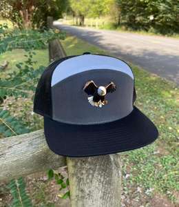 Injae Vina personalizado bordado PVC cuero parche camionero sombrero 7 Panel malla trasera para uso diario y deportes al aire libre Snapback sombrero - Product Image 2