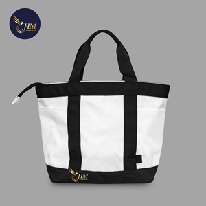 Insulated 600D <b>Cooler</b> Lunch Bag Zipper Closure Durable Portable Design Keeps Food And <b>Drinks</b> Fresh For Picnic Travel Work Use - Product Image 1