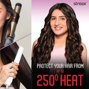 Spray Protector de Calor Streax para el Cabello - 3.38 fl oz (100 ml) Spray de Peinado para Mujeres y Hombres | Suero de Protección contra el Calor - Product Image 3