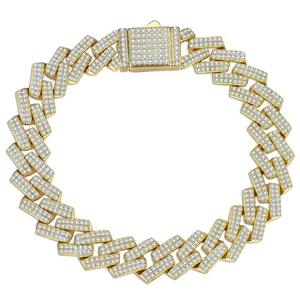 Bracelet Chaîne Maille Cubaine Miami en Or Personnalisé, Massif et Rempli, Bijou de Luxe Unisexe, Style Classique et Imposant, Idéal pour un Cadeau - Product Image 4