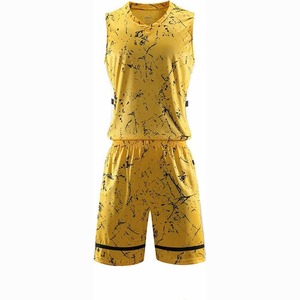 <b>Top</b> Selling Factory Supply Breathable Printed Basketball Uniform Sets Customized Logo All Sizes Colors High Quality 100% - Product Image 1