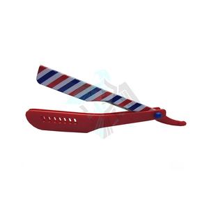 El mejor fabricante Pissco para afeitar maquinillas de afeitar de peluquero maquinillas de afeitar rectas con acabado de manchas de acero inoxidable con herramientas de hoja fija - Product Image 3