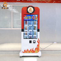 Distributeur automatique de cartes TCG Reyeah Pokemooned avec écran tactile de 43 pouces, SDK, paiement sans espèces, graphismes personnalisés, pour les centres commerciaux et les salles de jeux
