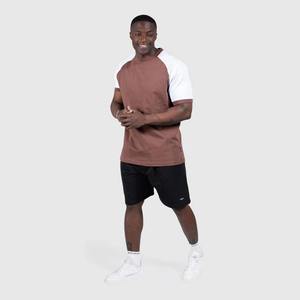 เสื้อยืดผู้ชายผสมผ้าฝ้ายและโพลีเอสเตอร์ เนื้อผ้าเบาสบาย ระบายอากาศได้ดี เหมาะสำหรับใส่ในชีวิตประจำวัน ทันสมัย สามารถสั่งทำได้ เสื้อยืดออกกำลังกาย - Product Image 5