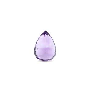 Faceted Pear Amethyst Loose Gemstone 22.75 Carat for Fine Jewelry - Product Image 2
