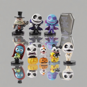 ฟิกเกอร์แอคชั่นพีวีซีแนวสยองขวัญสไตล์วินเทจ อนิเมชั่นตะวันตก ของตกแต่งคอสเพลย์ฮาโลวีน ของเล่นสะสม ของขวัญ - Product Image 1