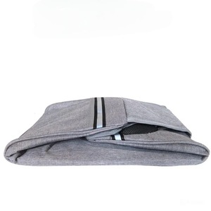 Gray Mesh Pet Sling Carrier Breathable Zipper Closure For <b>Cats</b> 5kg Capacity - Product Image 3