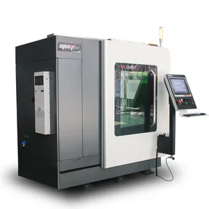 Máquina de corte a laser CNC para carpintaria PCD, pré-fresadora, centro de processamento a laser vertical de alta precisão