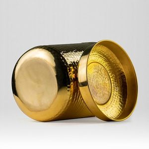 Recipiente de Latón de Primera Calidad, Económico, con Superficie Lisa para Azúcar, Té, Café y Uso en la Mesa de Comedor - Product Image 1