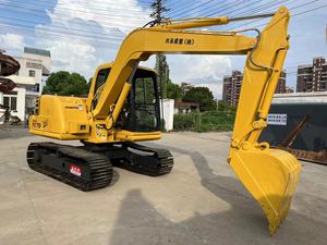 Oferta caliente: Miniexcavadora Komatsu PC70 usada de 7 toneladas con cucharón de excavación de 0.12m³ de capacidad, equipo de construcción usado con pocas horas de uso. - Product Image 4
