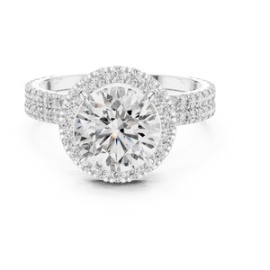 Bagues en diamant taille brillant 2,832 carats pour femmes, certifiées IGI, design tendance, 14K 18K, bijoux fins de haute qualité, vente en gros et au détail, meilleures offres - Product Image 5