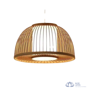 MEILLEUR PRIX |   Abat-jour de lampe en bambou tissé à la main pour café, salle à manger, décoration de plafond de maison, directement du Vietnam - Product Image 1