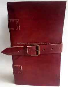 Vintage Leather Journal with Buckle Closure | Handmade Travel Notebook | Rustic <b>Writing</b> Diary | Gift for Writers & Travelers - Product Image 6