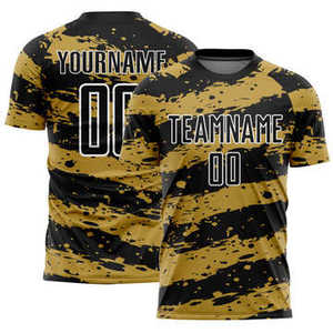 Wholesale Custom Soccer Jersey 100% Polyester Windproof Breathable Training Uniform Football Shirt - Product Image 6
