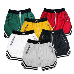 Shorts en maille de polyester décontractés pour hommes, style élastique, personnalisables, 100 % polyester, tricotés - Product Image 4