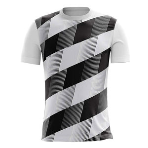 Camiseta Deportiva Sublimada Roja y Blanca para Hombre, Cuello Redondo, Secado Rápido, Diseño con Logotipo Frontal - Product Image 2