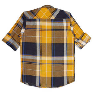 Alta calidad hombres Casual manga larga Turn-Down Collar Loose Fit transpirable 100% algodón orgánico sólido verano lavado antiarrugas - Product Image 4