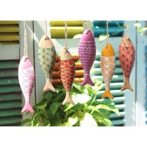 Adorno de Escritorio Ecológico de Madera Tallada con Forma de Pez y Gato de Alta Calidad - Product Image 4