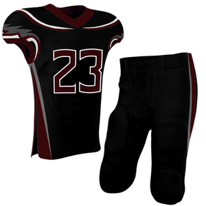 Conjunto de Uniforme de Fútbol Americano para Adultos, Talla Grande, Jersey y Pantalones Sublimados Personalizados, Ropa Profesional para Equipos, Cuello en V Corto Ajustable - Product Image 5