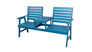 Canapé deux places en contreplaqué de pin américain, durable, moderne, pour l'extérieur, idéal pour les hôtels et les maisons de campagne. - Product Image 2