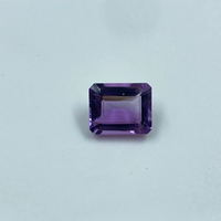 Ametyste de qualité supérieure, pierre précieuse naturelle facettée carrée, 4,65 carats, 9x11mm, violet élégant, pour bague de mariée, prix de gros