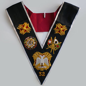 Delantal Personalizado Ecológico Bordado del Capítulo del Arco Real Irlandés con Cierre de Mariposa - Insignia y Estampado Personalizables - Product Image 2