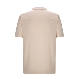 เสื้อโปโลแขนสั้นผู้ชาย คอซิป มีกระเป๋าหน้าอก สไตล์ลำลองแบบถัก - Product Image 3