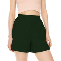 Pantalones Cortos Deportivos Lulu, Nueva Colección, Secado Rápido, Transpirables, Ecológicos, Microelásticos, Color Sólido, 100% Poliéster, para Mujer