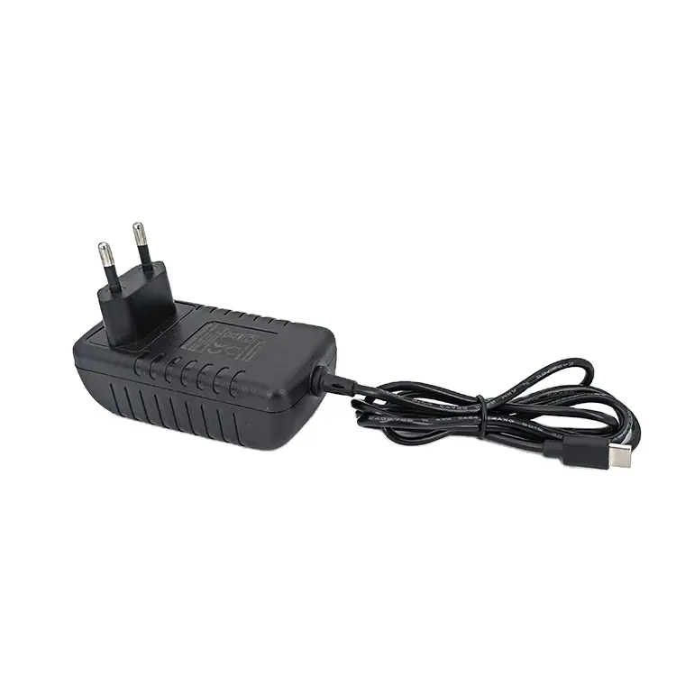 EU 12v1.5a Fast Charging Black White Desktop AC adaptor CE GS EMC ERP AC/DC Power Adapters for cctv