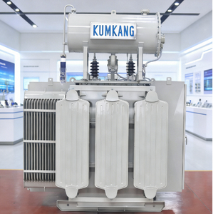 Transformateur triphasé immergé dans l'huile, monté sur socle, 50/60Hz, fabriqué en Corée, OEM ODM Kumkang 500kVA/12470GY/7200/480Y/277V2 Pos. LBOR - Product Image 1