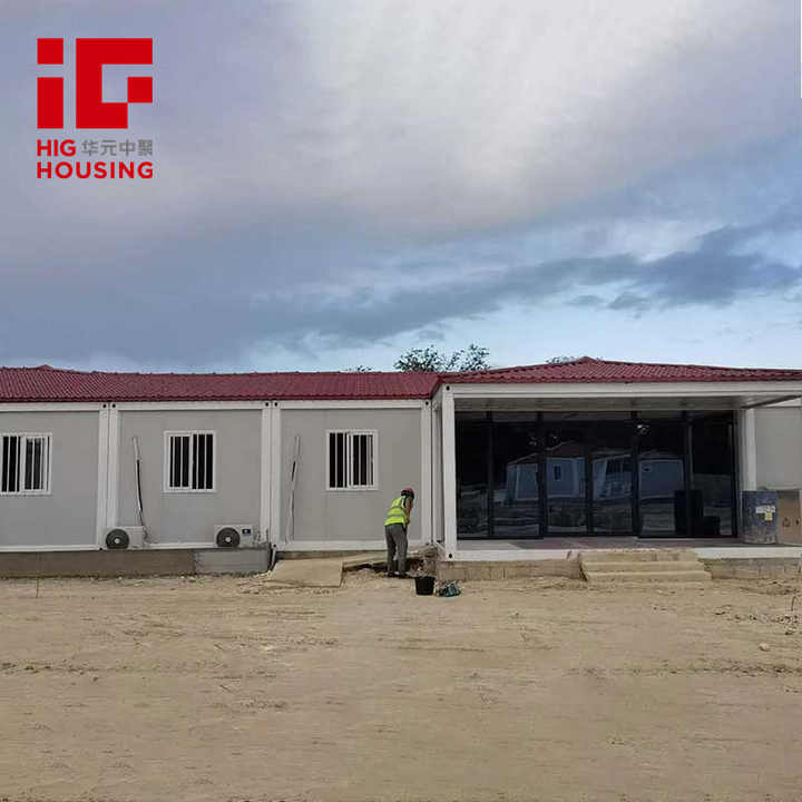 High Quality Prefab Portable Movable Flat Pack Dormitory Office Two