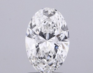 Diamant de laboratoire ovale de 2,01 carats E VS1, coupe saisissante, très bon polissage, éco-responsable, pierre précieuse synthétique CVD de pointe pour la joaillerie fine - Product Image 1